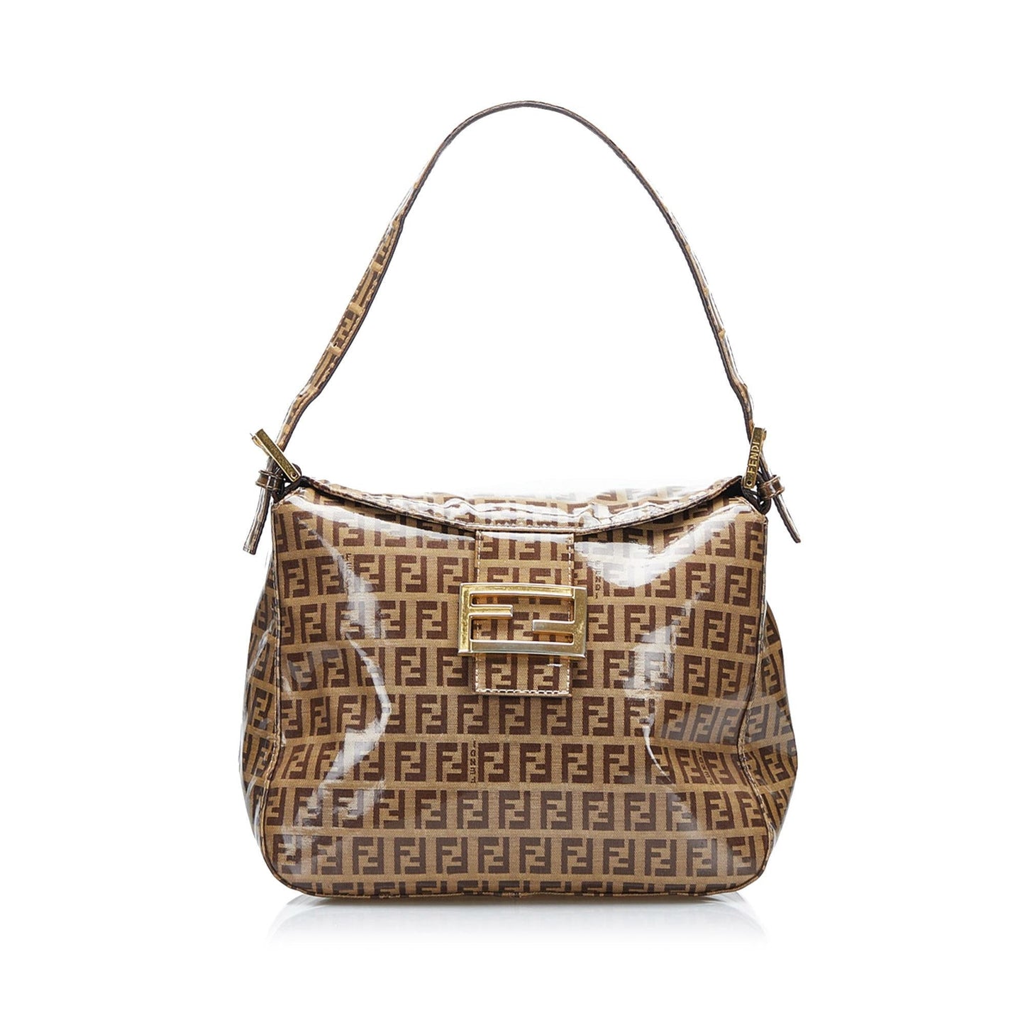 Fendi Crystal Zucchino Flap Baguette (SHG-MKFmEx)