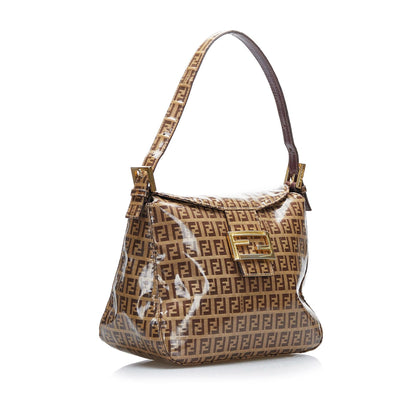 Fendi Crystal Zucchino Flap Baguette (SHG-MKFmEx)