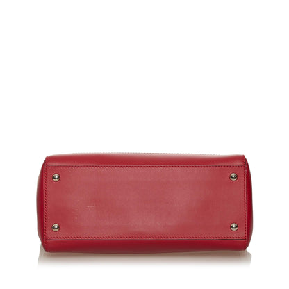 Fendi DotCom Leather Satchel (SHG-29019)