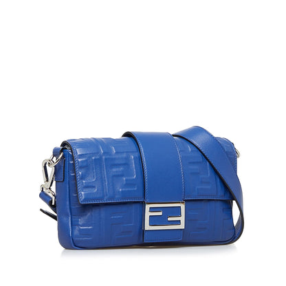 Fendi Baguette Zucca Red Shoulder Bag Style 2