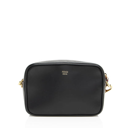 Fendi Tortuga Leather Spy Satchel