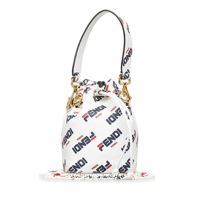 Fendi Mon Tresor Leather Red Handbag