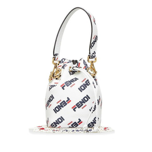 Fendi Mon Tresor Leather Red Handbag