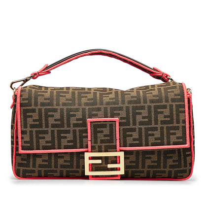 Fendi Luxury Zucca Red Handbag