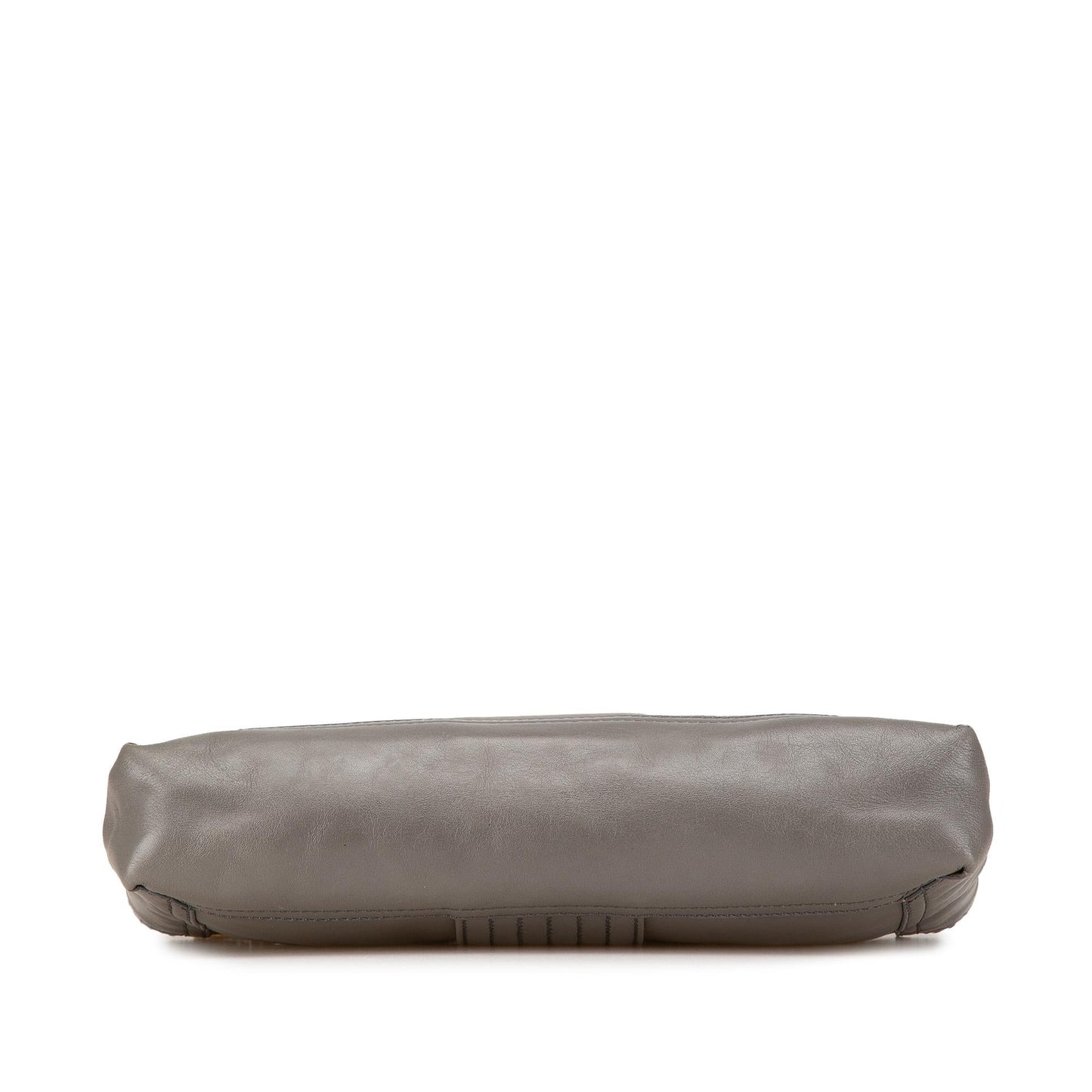 Fendi Zucchino Coated Canvas And Metallic Leather Compilation Shoulder Bag