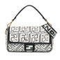 Fendi Joshua Vides California Sky Medium Embossed Baguette Satchel (SHG-RIAO8l)
