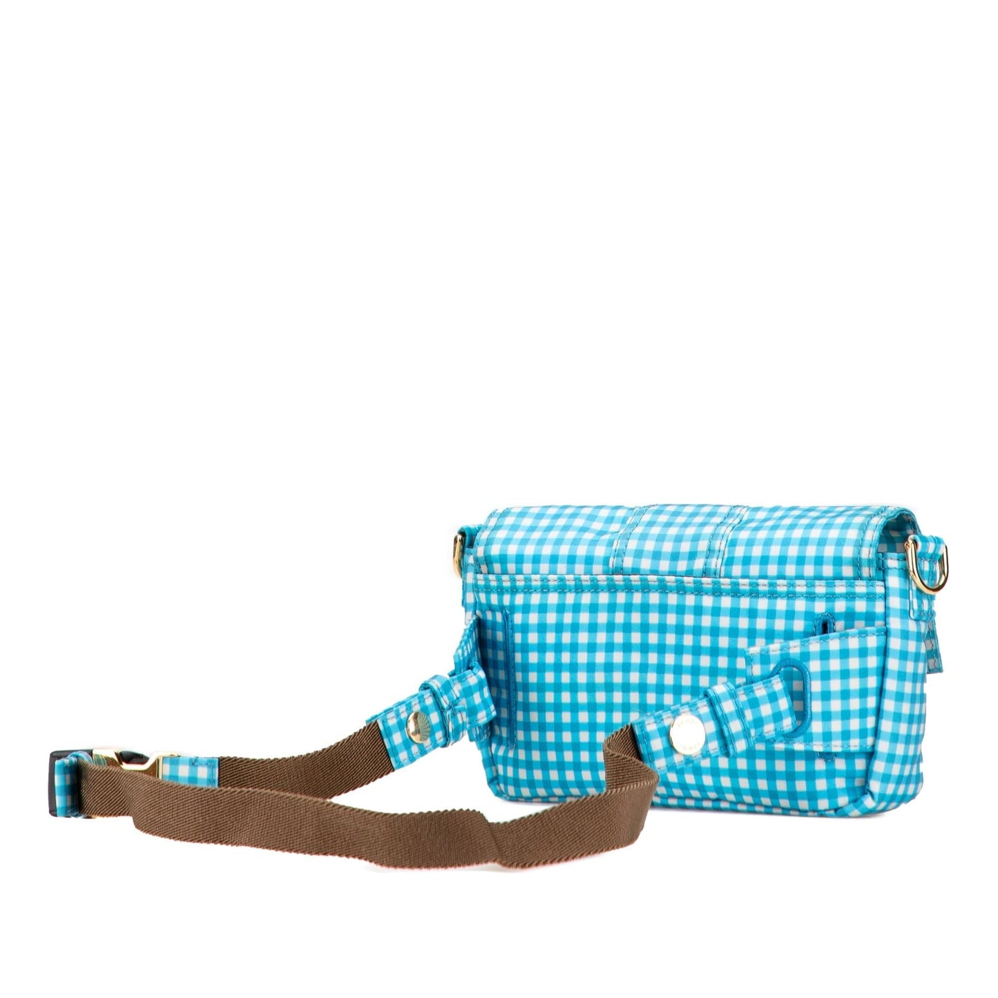 Fendi Joshua Vides Mini Nylon Convertible Baguette Satchel