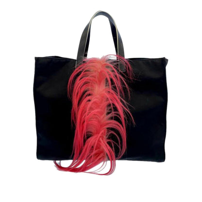 Fendi Tote Zucchino Red Tote Bag Style 20