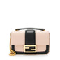 Fendi Lambskin Bi Color Baguette Mini Chain Bag (SHF-23605)