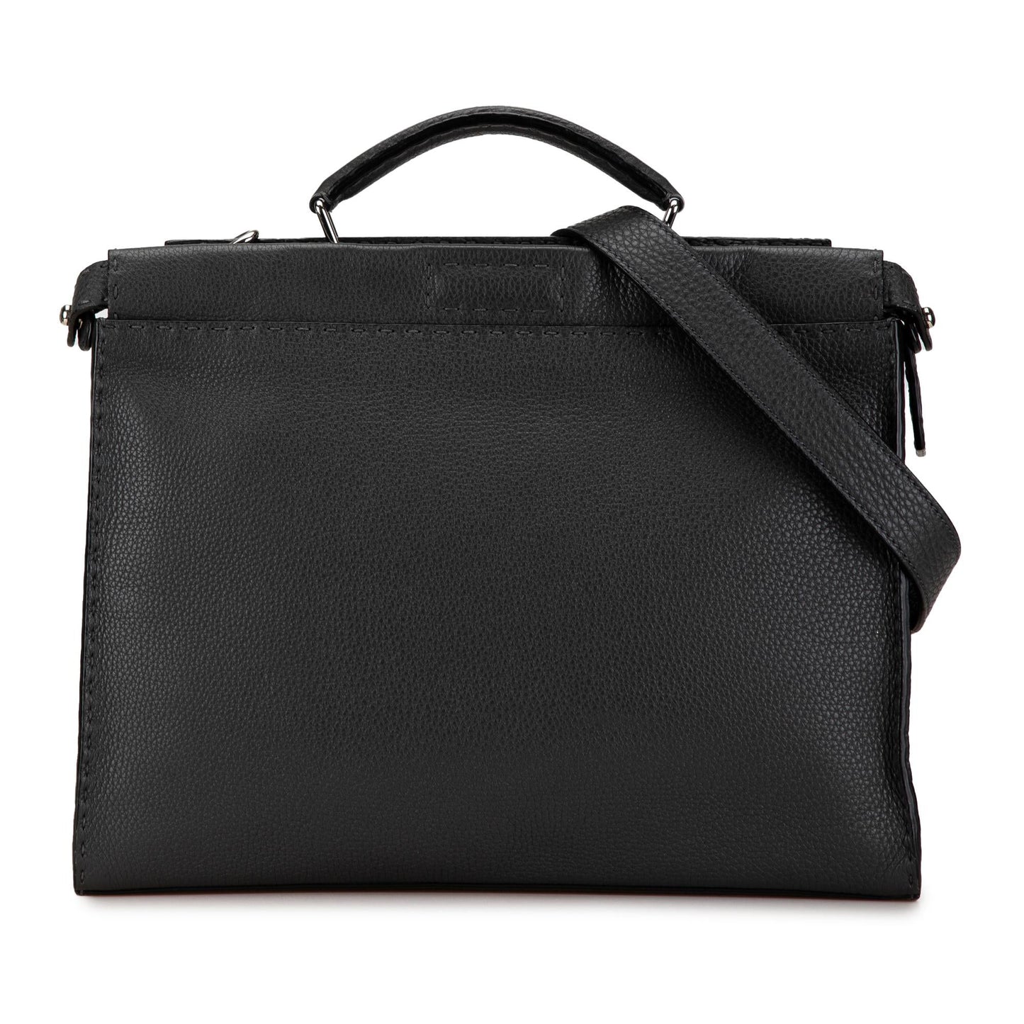 Fendi Peekaboo Leather Red Handbag Style 6