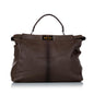 Fendi Large Peekaboo Leather Satchel (SHG-28817)