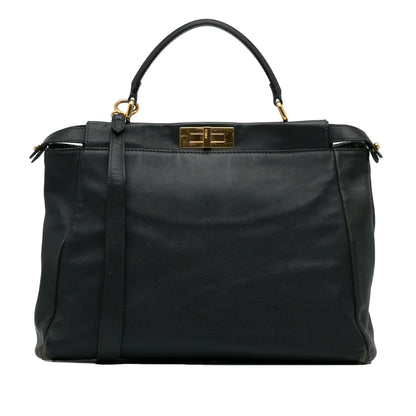 Fendi Large Peekaboo Satchel (SHG-yEKeJS)
