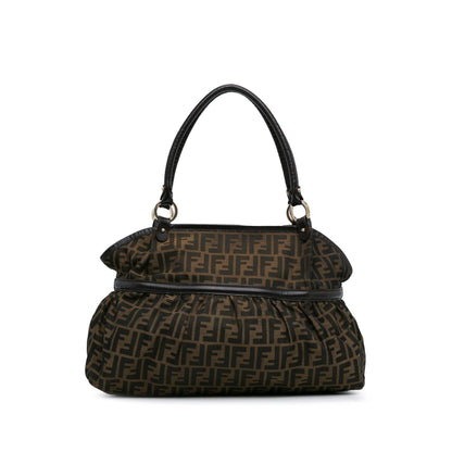 Fendi Large Zucca Canvas Chef Shoulder Bag (SHG-fxpyVR)