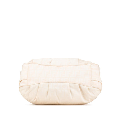 Fendi Large Zucca Canvas Mia Tote