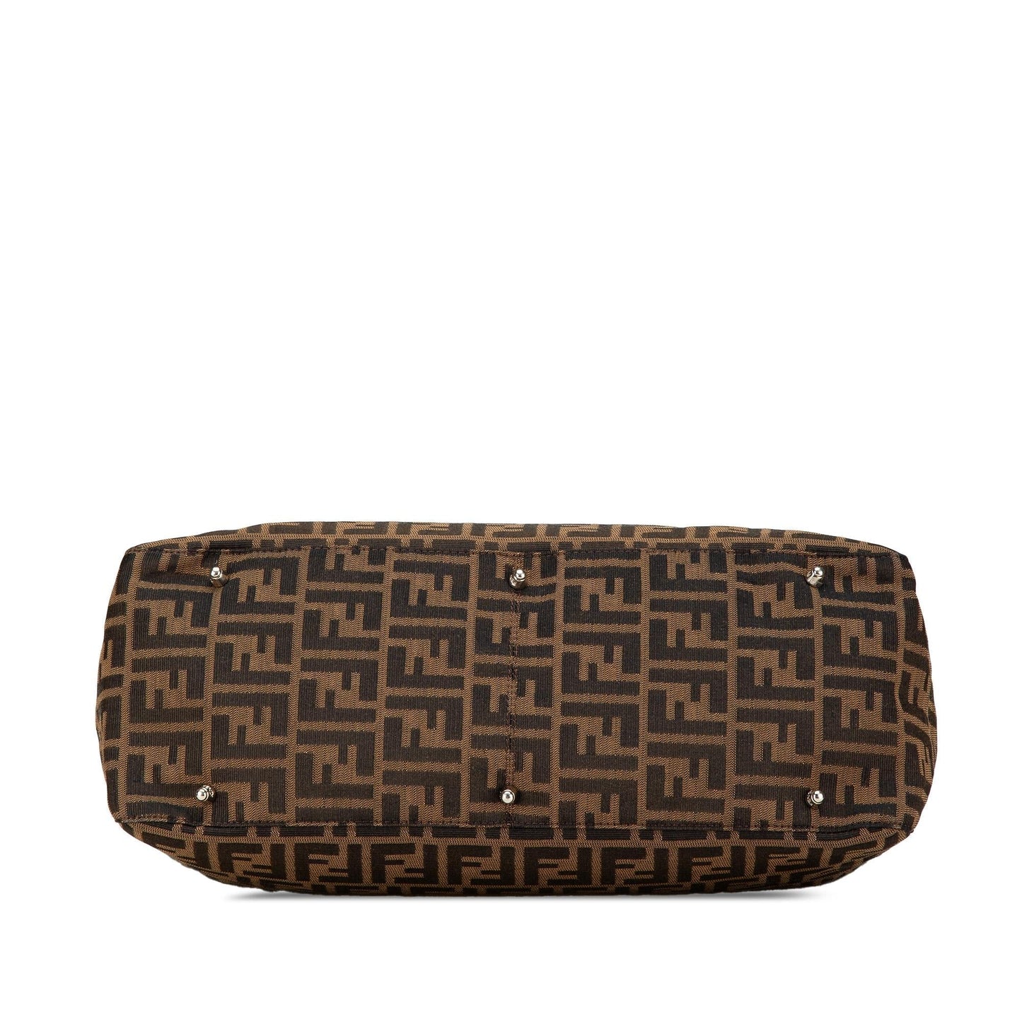 Fendi Tote Canvas Red Tote Bag Style 13