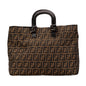 Fendi Tote Canvas Red Tote Bag Style 13