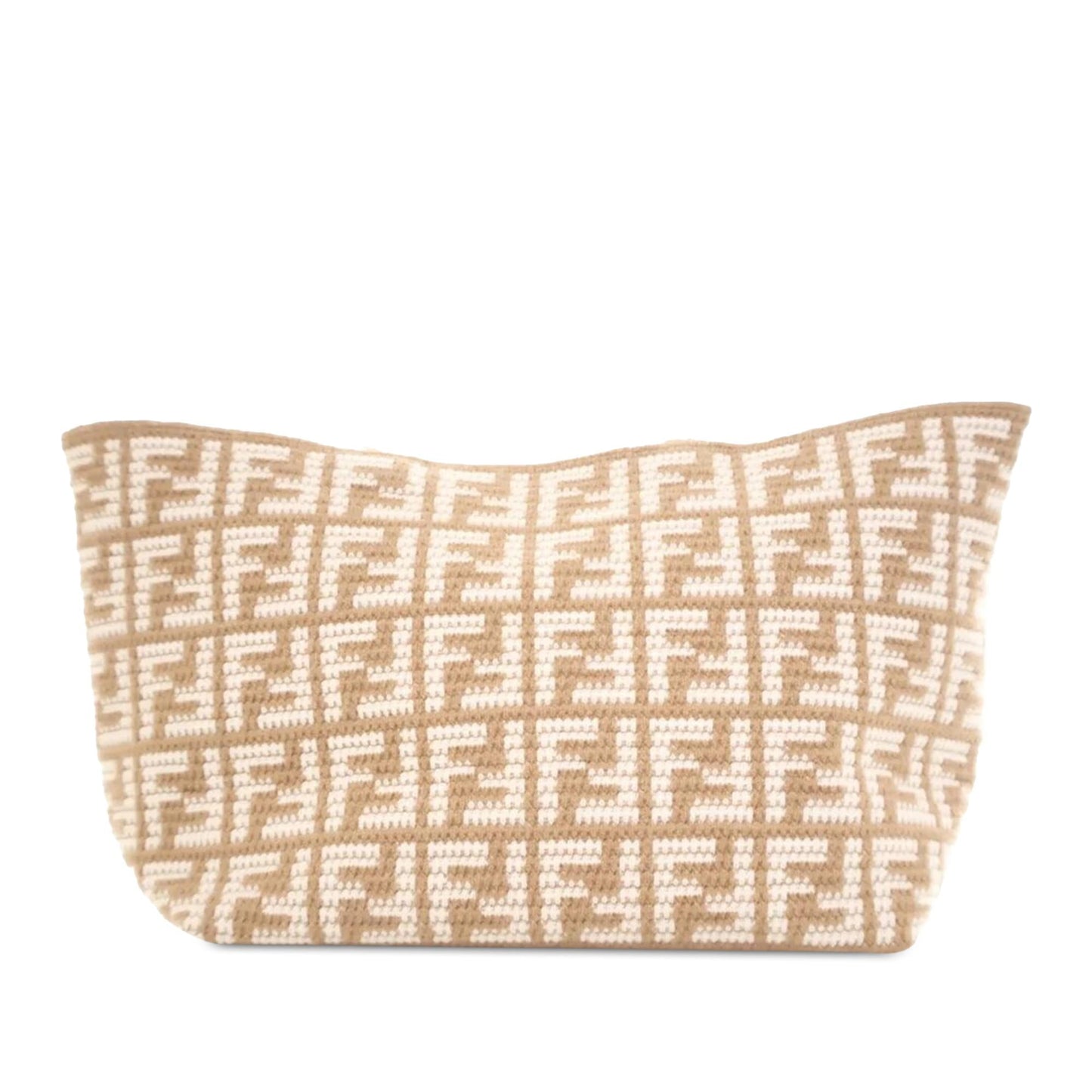 Fendi Large Zucca Cashmere Shopper Tote (SHG-eInhrd)