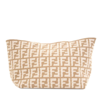Fendi Large Zucca Cashmere Shopper Tote Shg-Q4X6Pa