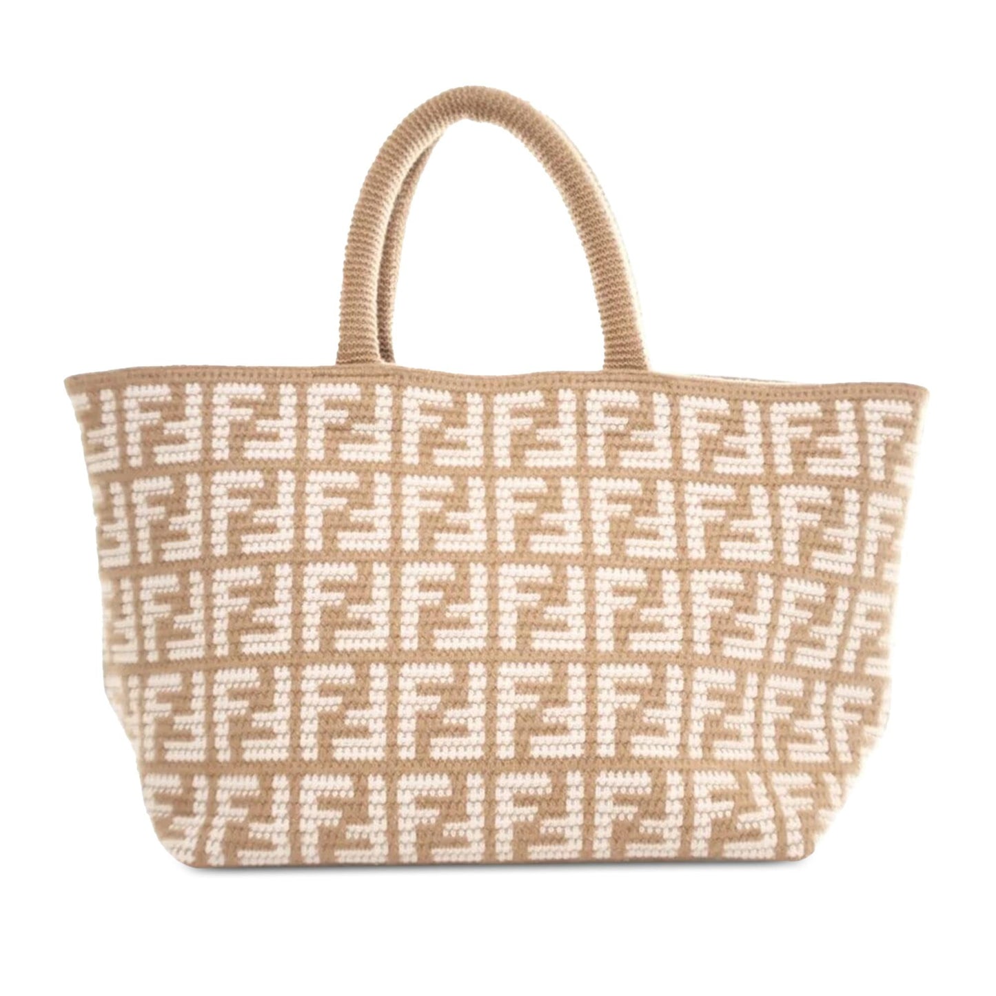Fendi Large Zucca Cashmere Shopper Tote Shg-Q4X6Pa