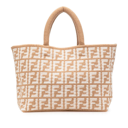 Fendi Roll Canvas Red Tote Bag Style 2