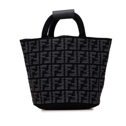 Fendi Tote Zucca Red Tote Bag Zucca