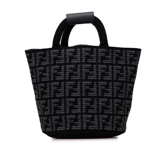 Fendi Tote Zucca Red Tote Bag Zucca