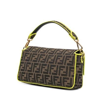 Fendi Leopard Print Canvas Shoulder Bag Shg-Mavci8
