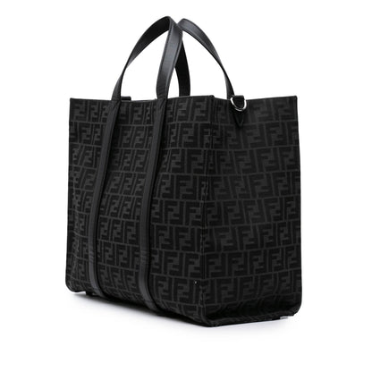 Fendi Large Zucca Jacquard Shopper Tote
