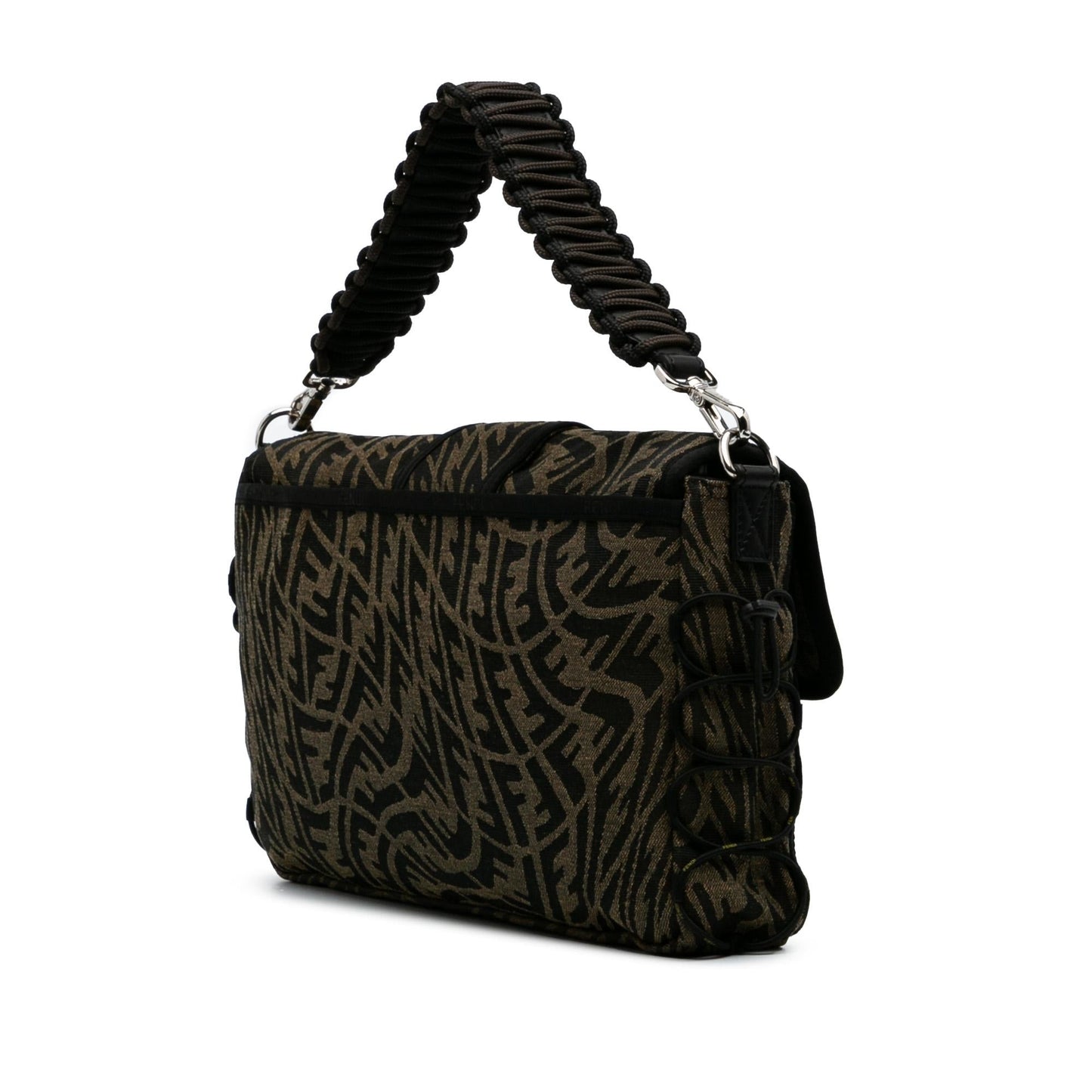 Fendi Baguette Zucca Red Shoulder Bag Style 13