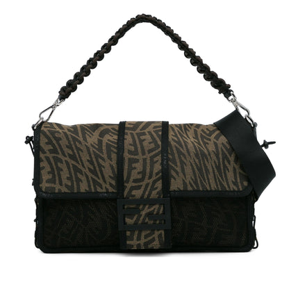 Fendi Baguette Zucca Red Shoulder Bag Style 17