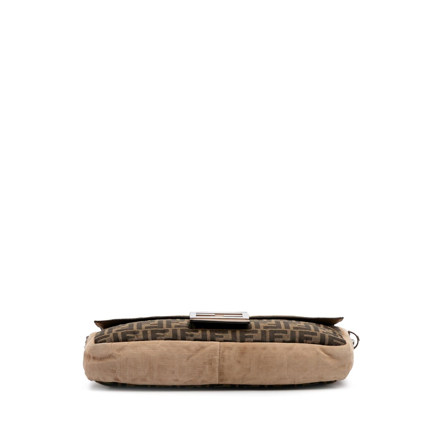 Fendi Baguette Canvas Red Shoulder Bag Style 24