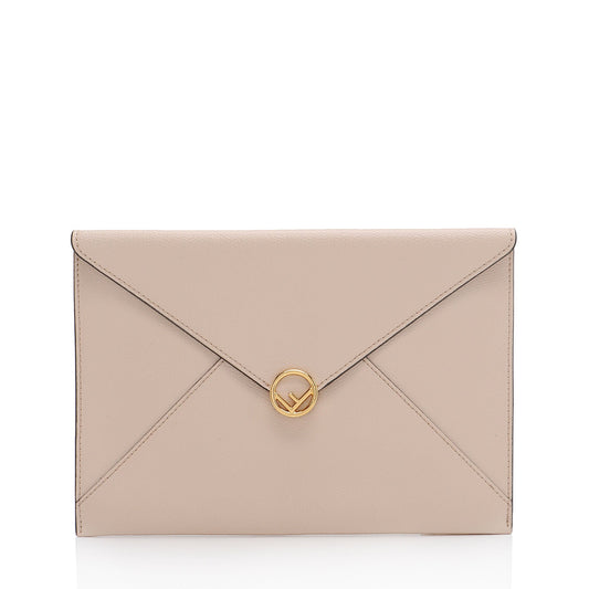 Fendi Leather 1974 Envelope Pouch (SHF-NmcBAU)