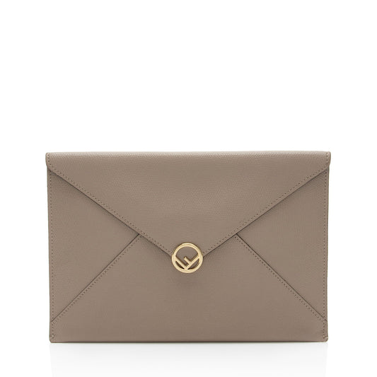 Fendi Leather 1974 Envelope Pouch (SHF-zbL5yO)