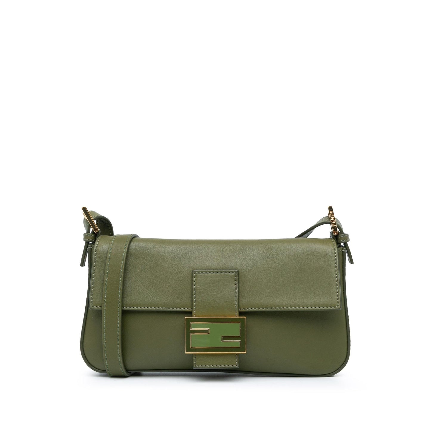 Fendi Leather Baguette Crossbody Shg-Cyzdbi