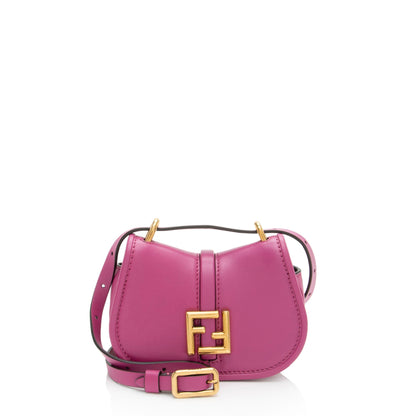 Fendi Leather Red Shoulder Bag Style 2