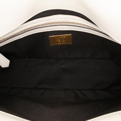 Fendi Leather Convertible Baguette Satchel