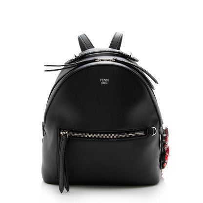 Fendi Leather Crystal By The Way Mini Backpack - FINAL SALE (SHF-14917)