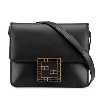 Fendi Fendigraphy Leather Red Crossbody
