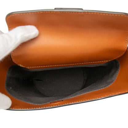 Fendi Medium Zucca Canvas Studded Roll Tote