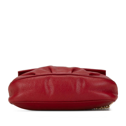 Fendi Leather Fendista Pochette Crossbody Shg-Ueo4Ph