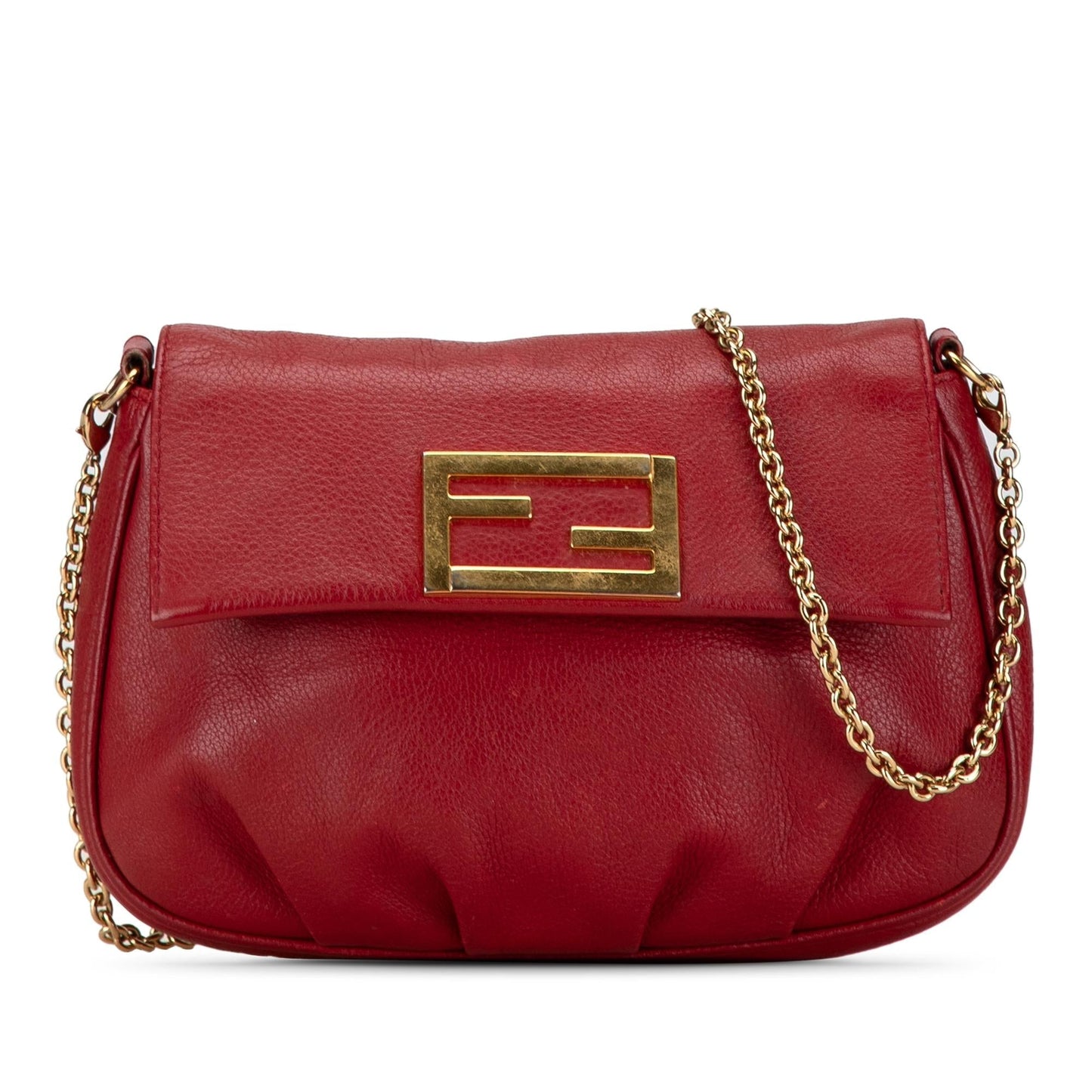 Fendi Leather Fendista Pochette Crossbody Shg-Ueo4Ph
