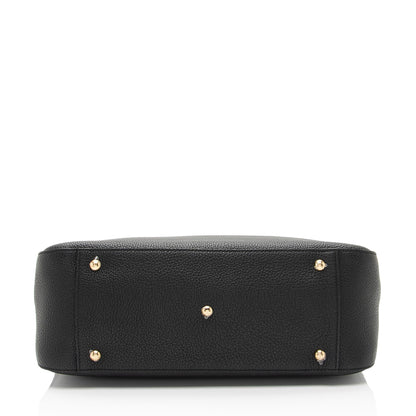 Fendi Leather Glacier Medium Tote