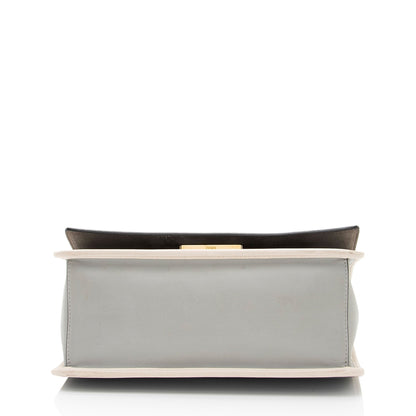 Fendi Leather Kan I F Medium Shoulder Bag