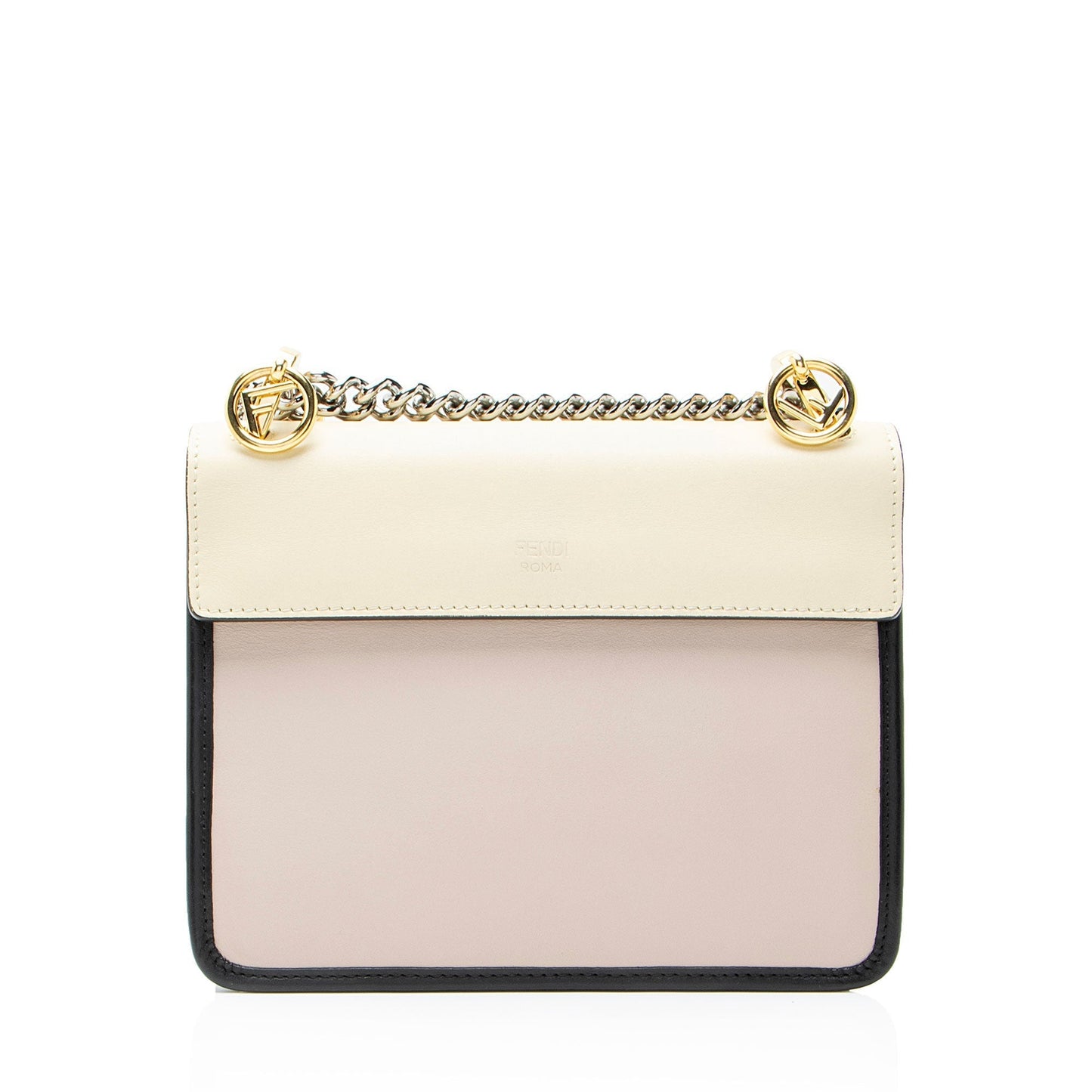 Fendi Shearling Fendi First Small Shoulder Bag