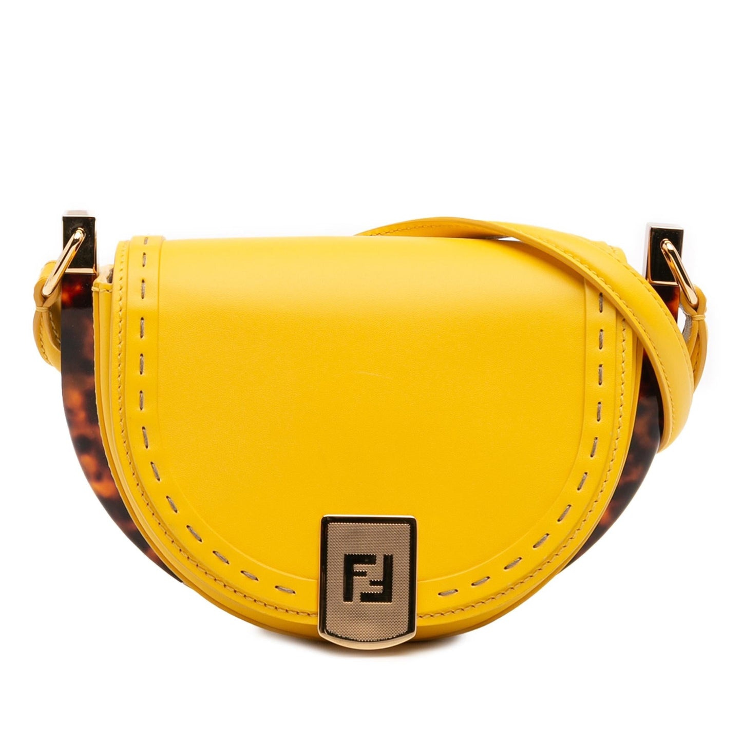 Fendi Leather Moonlight Crossbody