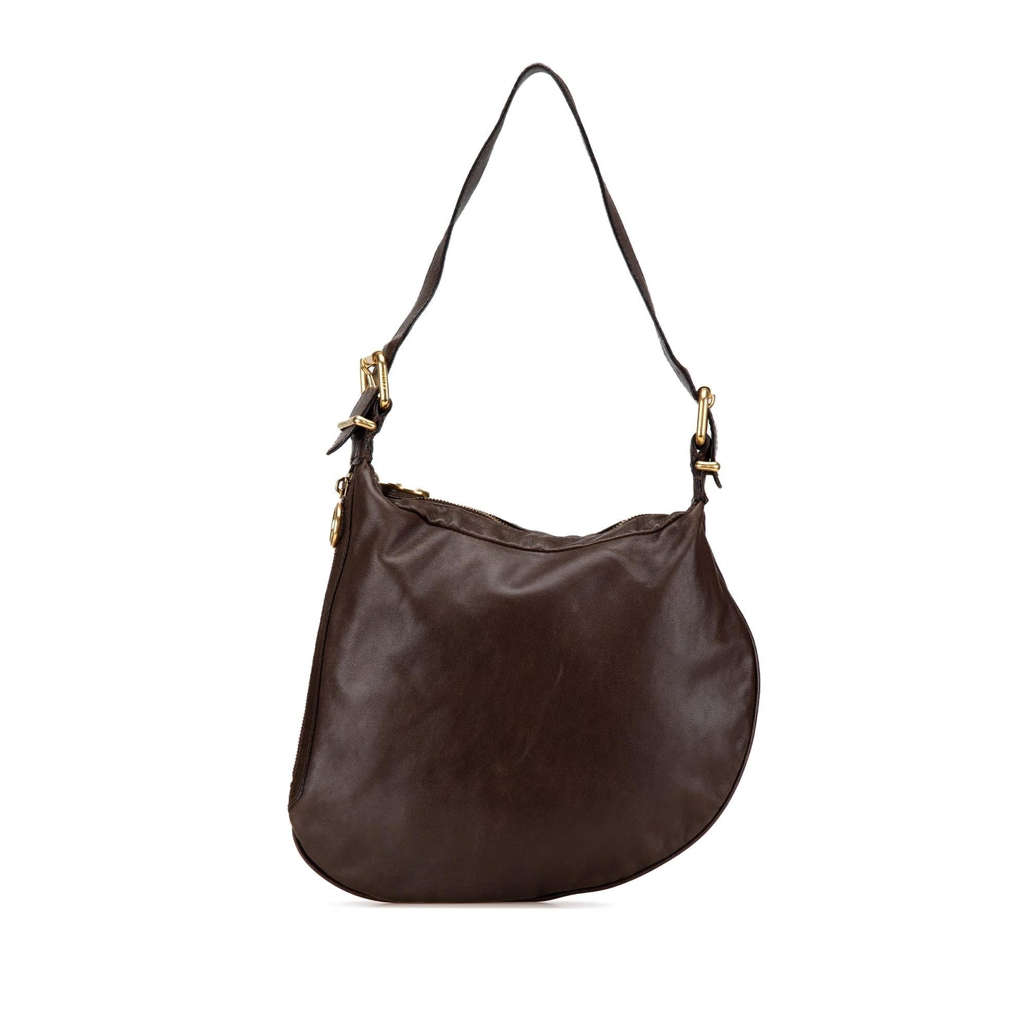 Fendi Leather Red Shoulder Bag