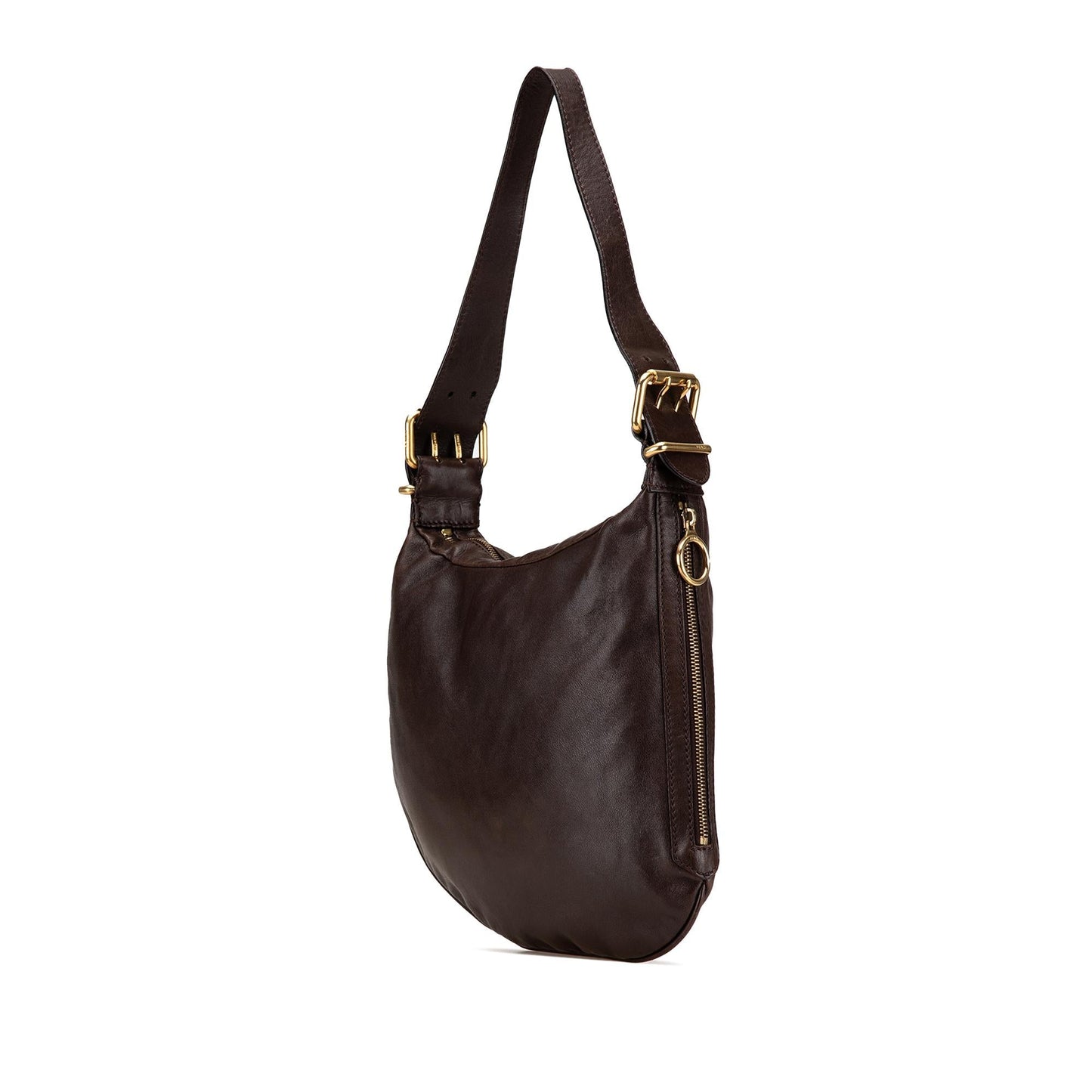 Fendi Leather Red Shoulder Bag