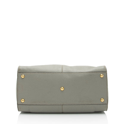 Fendi Leather Peekaboo X Lite Medium Satchel