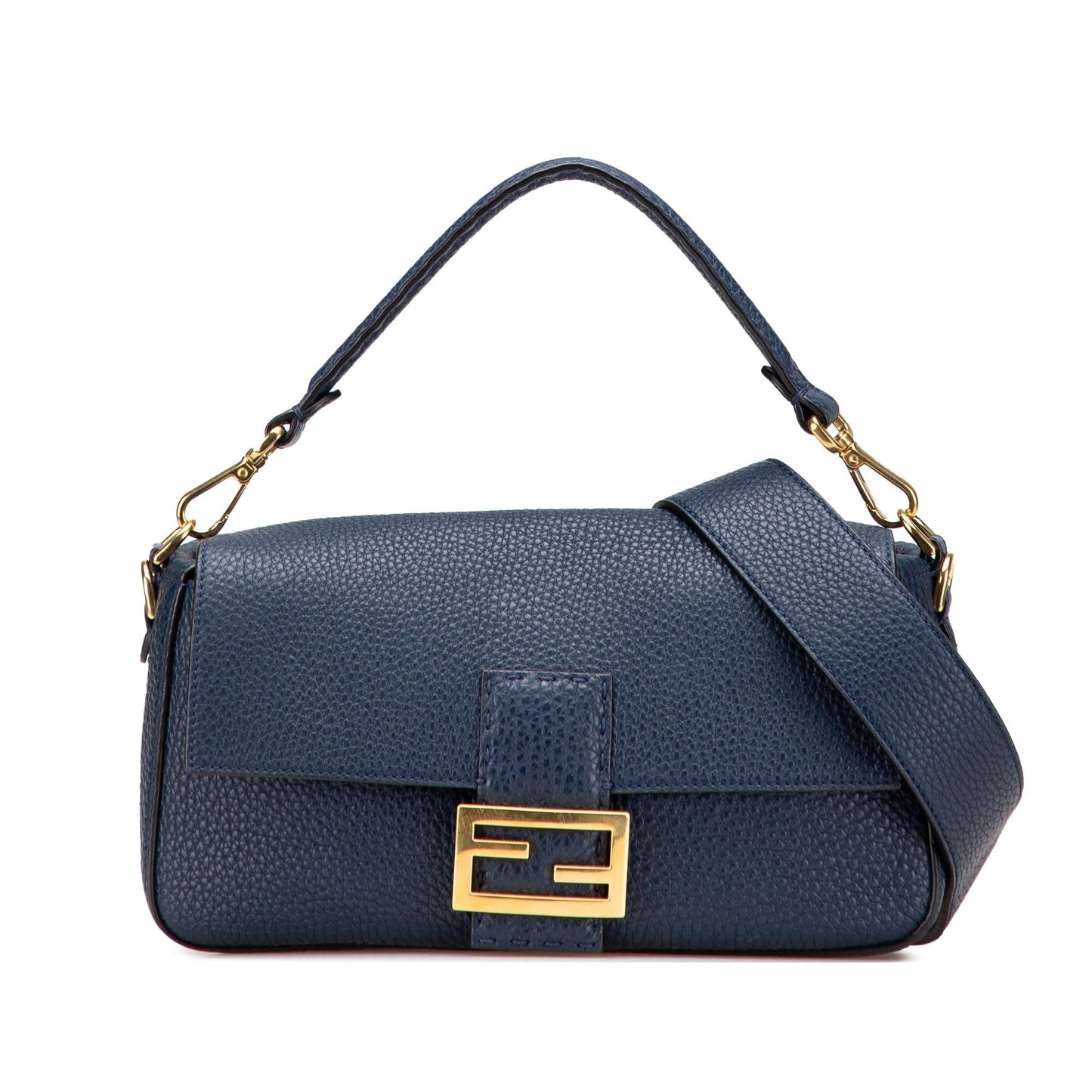 Fendi Baguette Leather Red Shoulder Bag Style 31