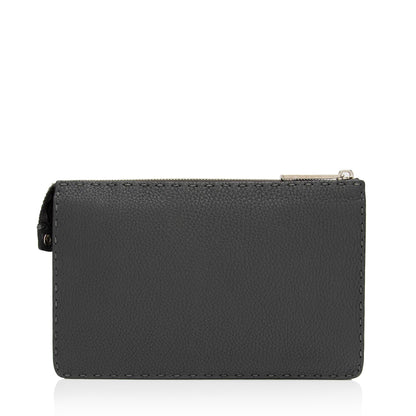 Fendi Leather Selleria Monster Clutch (SHF-hyUZqB)